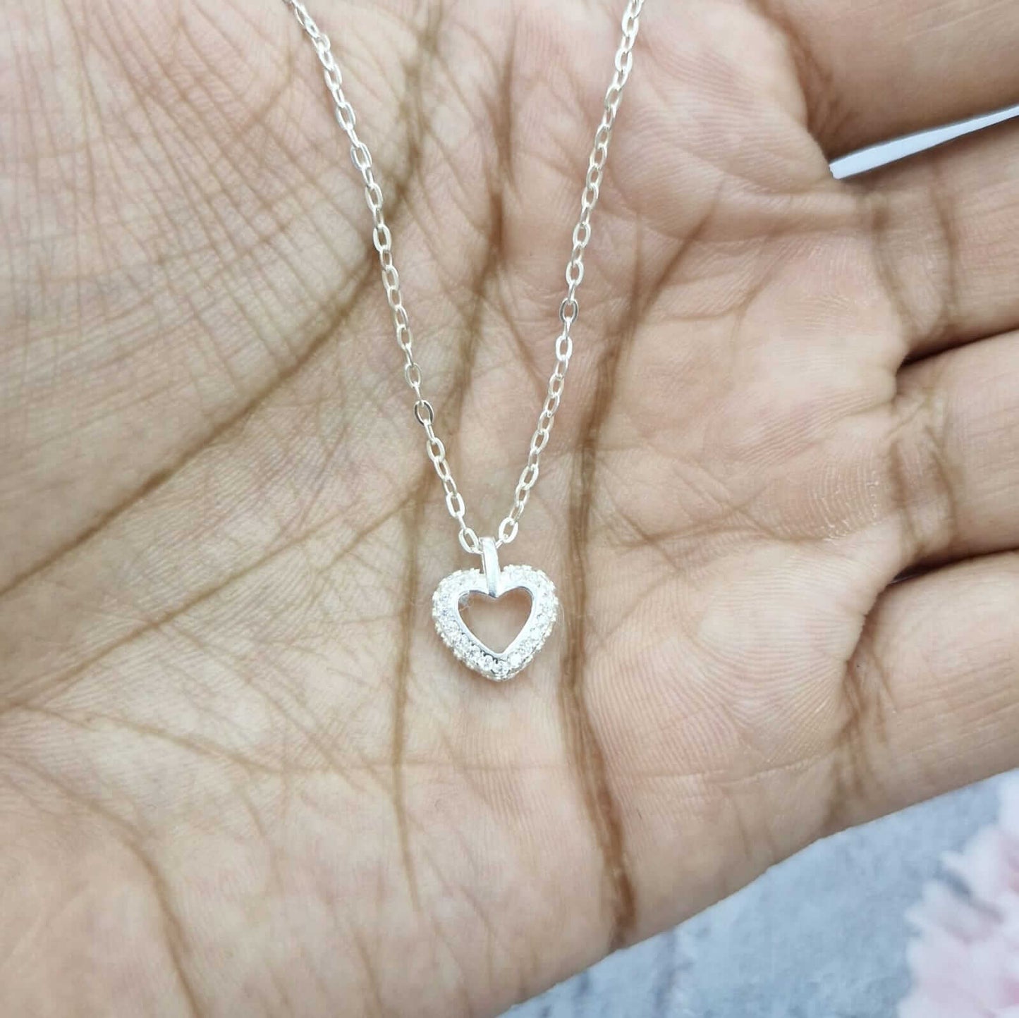 Collar Corazón Mini