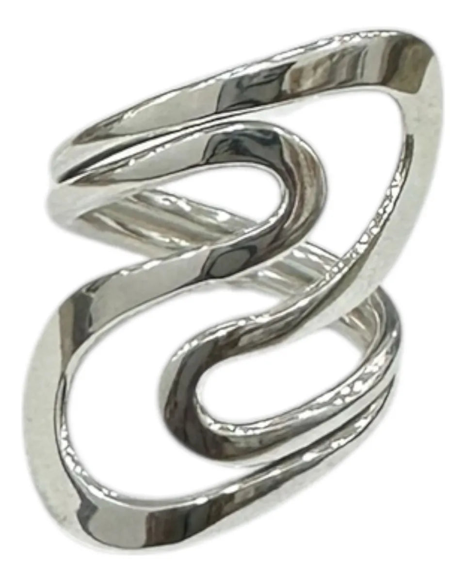 Anillo Ondas Maxi