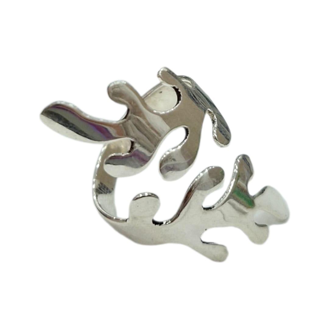 Anillo ajustable Flamas Envolventes