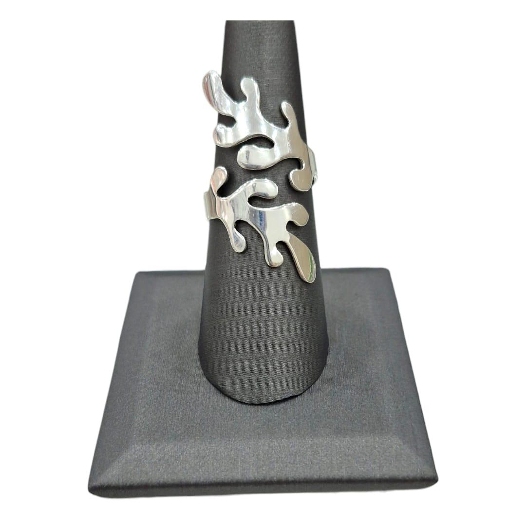 Anillo ajustable Flamas Envolventes