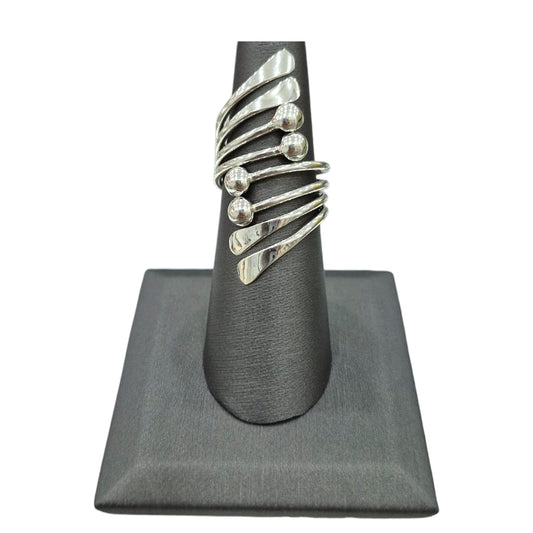 Anillo Maxi Líneas Encontradas