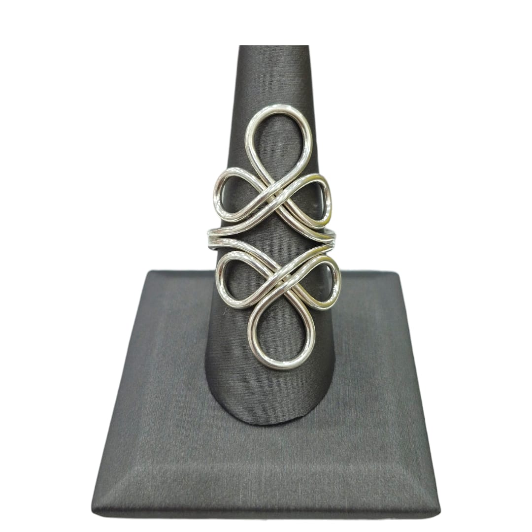Anillo Maxi Nudo Doble