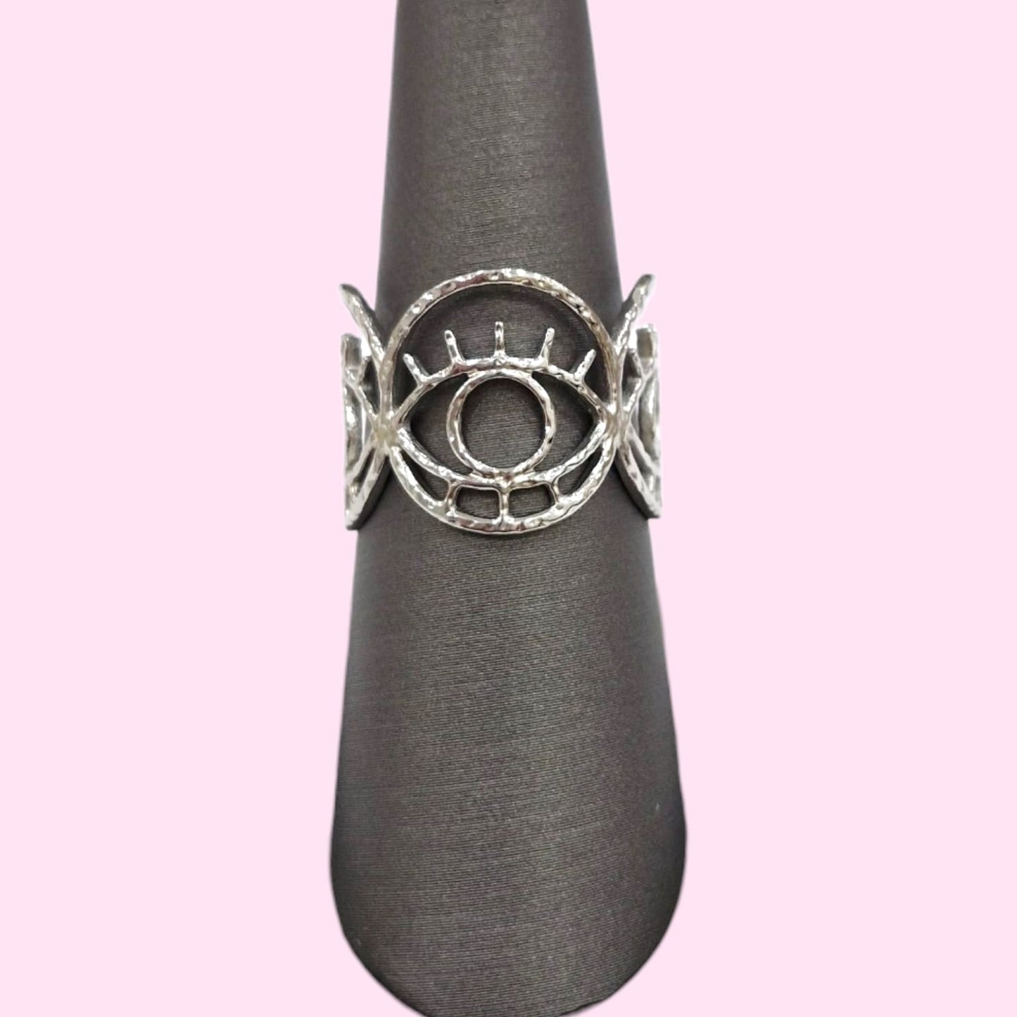 Anillo ojo silueta