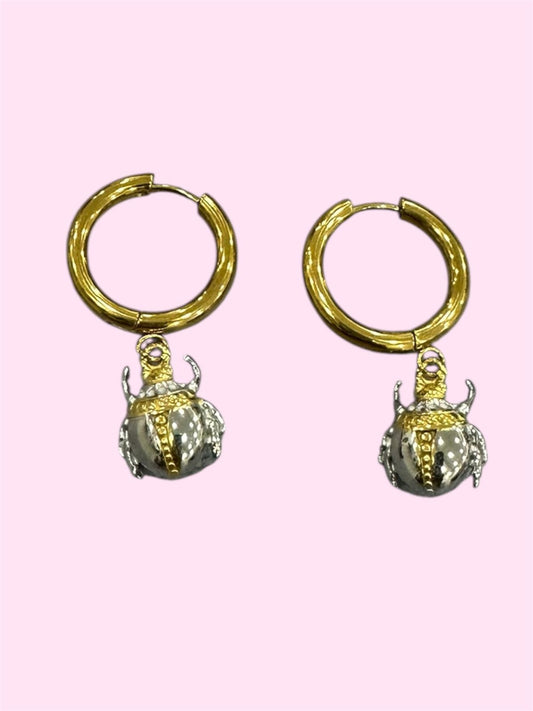 Aretes Insecto Bicolor