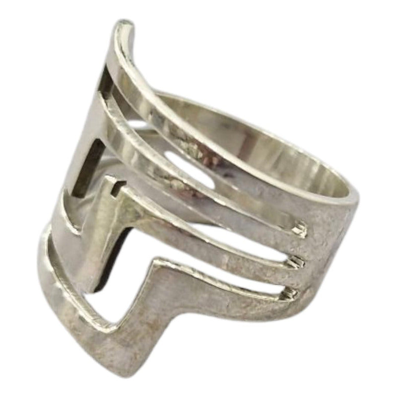 Anillo Líneas en plata .925