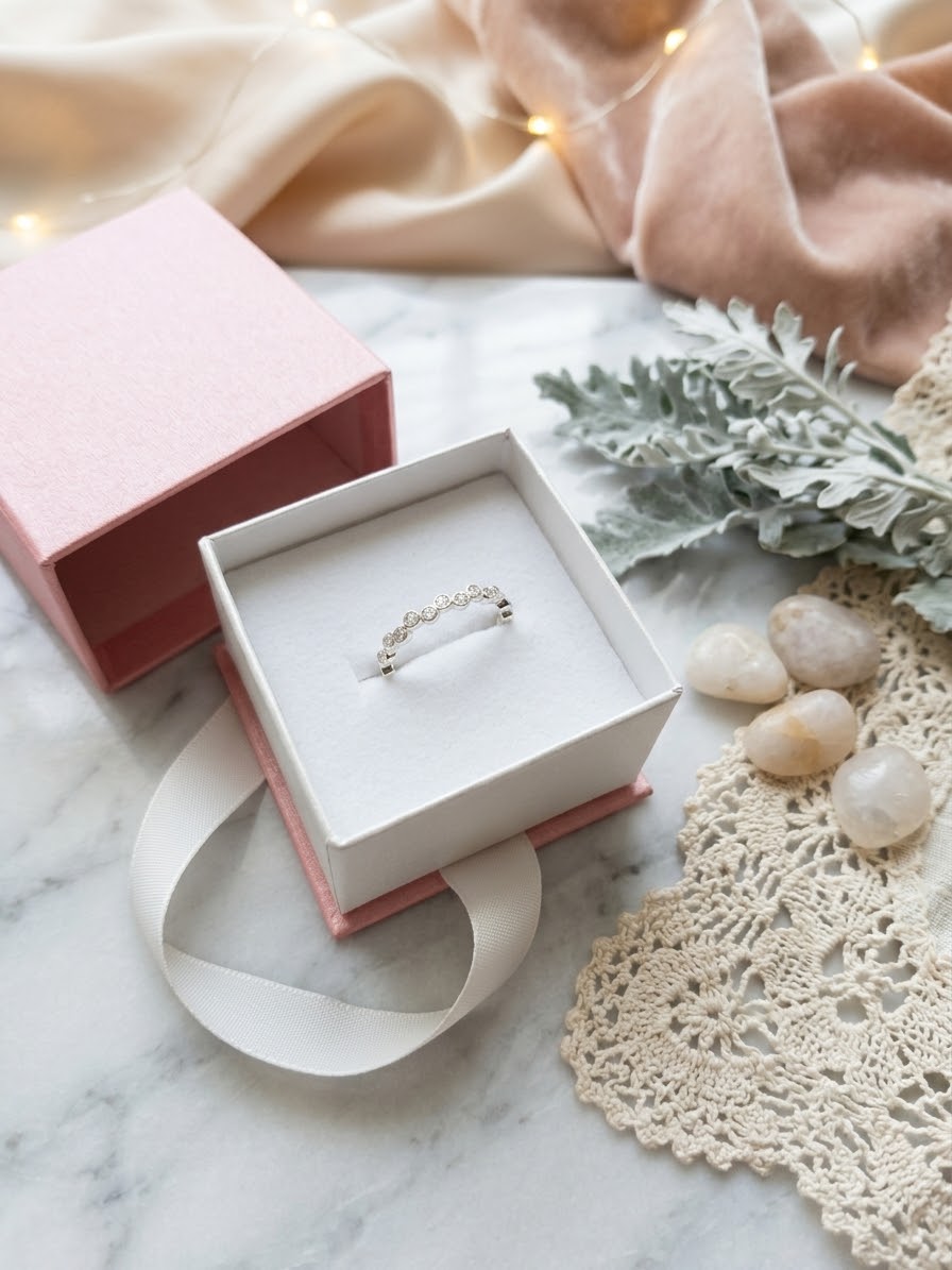 Anillo churumbela círculos