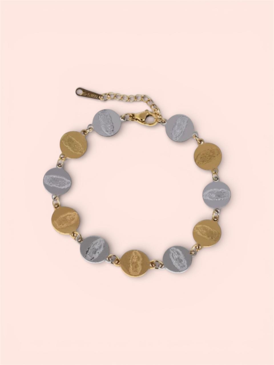 Pulsera Virgen Bicolor