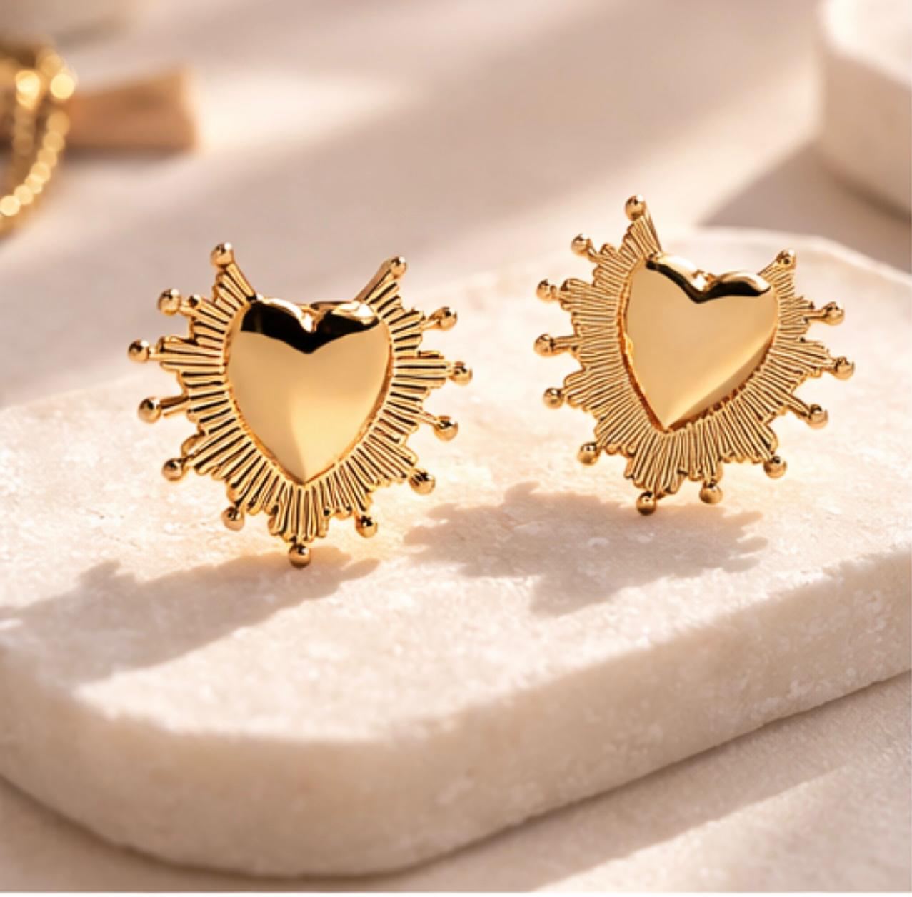 Aretes Sagrado Corazon