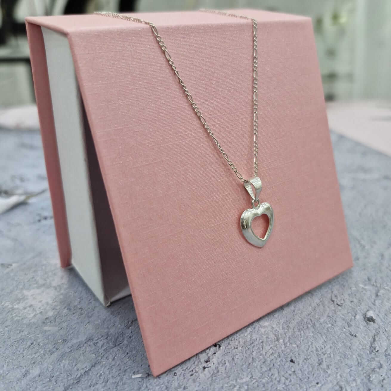 Collar Corazón Plata