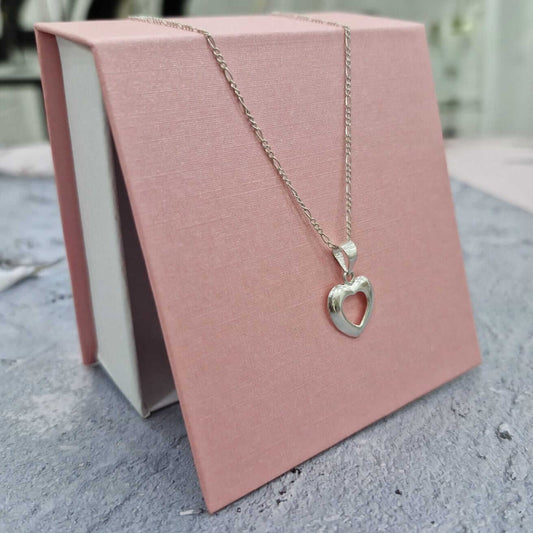 Collar Corazón Plata
